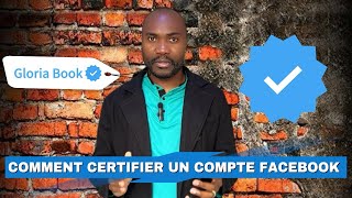 CERTIFIER VOTRE COMPTE FACEBOOK  META VÉRIFIER [upl. by Imer]