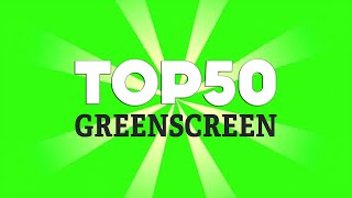 Top 50 GreenScreen Brasil  Green Screen  Chroma Key [upl. by Yniatirb375]