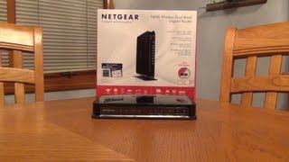 Netgear N600 Wireless Dual Band Gigabit Router WNDR3700v4Unboxing and Setup [upl. by Yerffej]