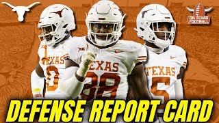 Post Spring Defense Report Card  Texas Longhorns Football  Anthony Hill  Secondary [upl. by Dorahs498]