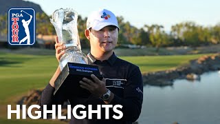 Si Woo Kim’s winning highlights from The American Express [upl. by Entwistle118]