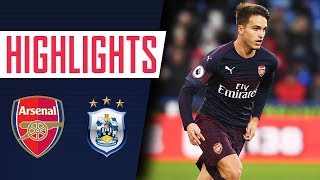 Huddersfield Town 12 Arsenal  Goals and highlights [upl. by Keven]