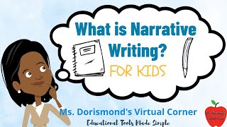 ✏️ What is Narrative Writing  Narrative Writing for Kids 1st amp 2nd Grade [upl. by Ailuig]