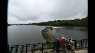 Carpentersville Dam Removal  1012024 at 1212 pm [upl. by Ysnap]