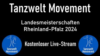 Landesmeisterschaften RheinlandPfalz in der Tanzwelt Movement  Kostenloser Livestream [upl. by Nosned]