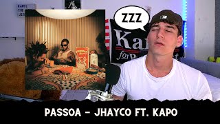 REACCIÓN A PASSOA  JHAYCO FT KAPO  ROWGGI [upl. by Ludie]