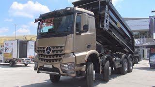 MercedesBenz Arocs 4145 K 8x4 Meiller Tipper Truck 2022 Exterior and Interior [upl. by Norrehc531]