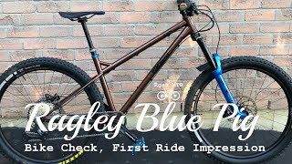 Ragley Blue Pig Custom Build First Ride Impression [upl. by Asirehc]