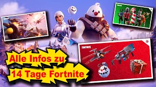 ZWEI kostenlose SKINS  14 weitere Items🔥⚡14 Tage Fortnite ist da ➡ Alle Infos⚡ Deutsch [upl. by Aikemehs]