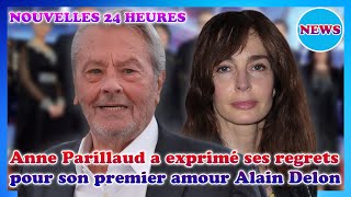 Mort dAlain Delon  Anne Parillaud rend un douloureux hommage à son « premier amour » [upl. by Tacklind456]