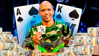 Phil Ivey Runs Like a GOD and WINS 1170000 [upl. by Lynnelle]