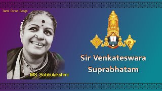 Sri Venkateswara Suprabhatham  MS Subbulakshmi [upl. by Adoh]