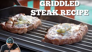 The BEST Griddled Steak Youve NEVER Made  New Twist on an Old Classic [upl. by Pallaten]