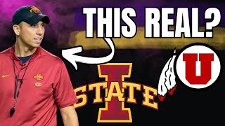 Source Drops UNEXPECTED Truth on Iowa State before Utah Game  Big 12  Matt Campbell [upl. by Selin31]