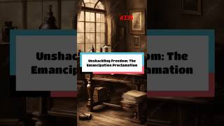 235 Unshackling freedom the emancipation Proclamation unshacklingfreedom proclamation [upl. by Lynsey]