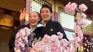 【OSK日本歌劇団】「楊琳さん・舞美りらさん レビュー in Kyoto 千秋楽後の退団パレード 」（20240721 撮影） [upl. by Llereg]