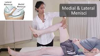 The Exam for Knee Pain  Stanford Medicine 25 [upl. by Zeeba]