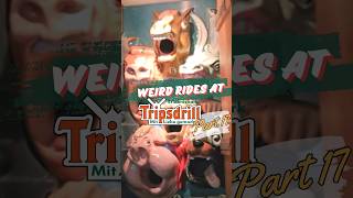 Weird rides at Tripsdrill Part 17  Shooting chickens [upl. by Ahsimet]