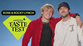 Ross amp Rocky Lynch Preferred This Cheap 23 Tequila  Expensive Taste Test  Cosmopolitan [upl. by Orva]