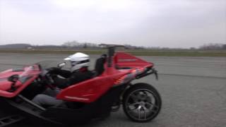 DNT Racing exhaust Drifting with the Polaris Slingshot [upl. by Rhetta]