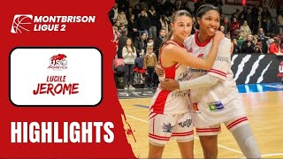 Lucile Jerome vs Montbrison Basket Féminin with USO Mondeville  Basketball Women HIGHLIGHTS 🏀 [upl. by Ameen325]