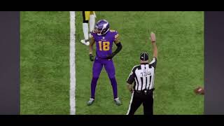 Full video of Justen Jefferson edit football nfl sports [upl. by Erapsag]