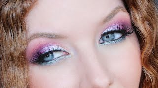 SpringSummer Look  MakeupGeek Foiled Eyeshadows [upl. by Ahcsim]