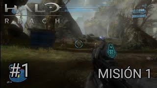 Halo REACH  MISIÓN 1 [upl. by Ardnayek436]