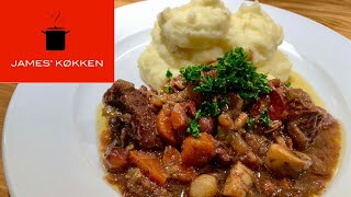 Boeuf Bourguignon  med og uden alkohol [upl. by Gahl73]