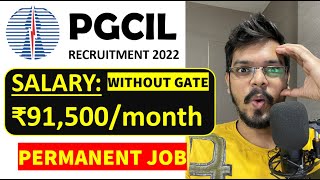 POWERGRID Recruitment 2022 Salary ₹91500month  Permanent Job Without Gate Latest Jobs 2022 [upl. by Niuqauj]