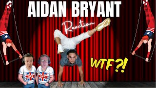 BRIT DADS REACT to Aidan Bryant EPIC AUDITION on Americas Got Talent Takes The Judges Breath Away [upl. by Allisurd]