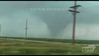 07062024 Minden Nebraska  Large Tornado  Supercell  Damage [upl. by Yema]