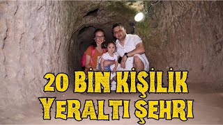 20 Bin Kişilik Yeraltı Şehrinde Bir Gün Geçirmek Derinkuyu Yeraltı Şehri [upl. by Leirej]