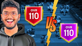 First Ever 110 vs 110 OVR Battle  FC MOBILE [upl. by Ilbert622]