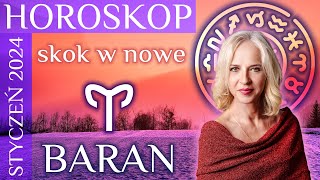 BARAN  horoskop na styczeń 2024 [upl. by Moureaux]