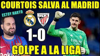 COURTOIS SALVA al MADRID que GANA 10 al ATHLETIC y DAN un GOLPE a la LIGA  SUFRIERON MUCHO [upl. by Kinata]