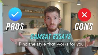 6 GAMSAT Essay Structures PROS amp CONS  Section 2 [upl. by Cathy]