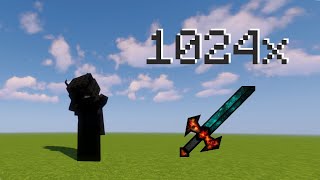 So I tried a 1024x TEXTURE PACK in PVP [upl. by Lamori]