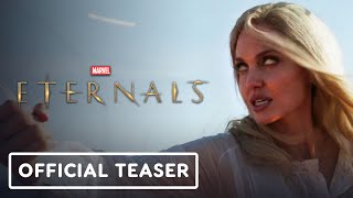 Marvel Studios’ Eternals  Official Teaser Trailer 2021 Angelina Jolie Kumail Nanjiani [upl. by Notlef]