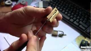 Crochetage  Review quotDealExtreme advanced 9 piece set lock picksquot [upl. by Artap80]