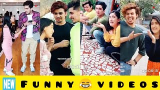 Funny videos part 8  Teentigada videos  sameeksha sud  Vishal pandey  bhavin bhanushali✨ [upl. by Banks]