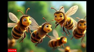 quotThe Busy Bee Buzz 🐝  Fun Kids Song About Bees  Sing and Dance Alongquot [upl. by Aisyat]