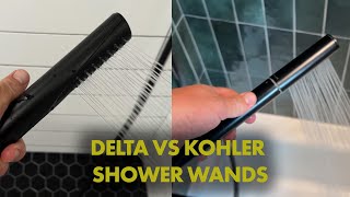 Delta Trinsic vs Kohler Shift Shower Wands Compared [upl. by Nnahsal]