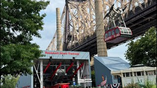 NYC LIVE Walk Sutton Place Greenway via Roosevelt Island Tramway Manhattan Thursday July 25 2024 [upl. by Anerehs]