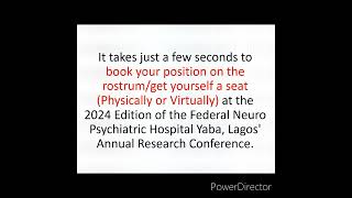 FNPH Yaba Research Conferences Extension of Abstract Submission Deadline [upl. by Col232]