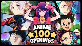 GUESS THE ANIME OPENING 🎶 VERY EASY  VERY HARD 100 OPENINGS 🔊 [upl. by Edna]