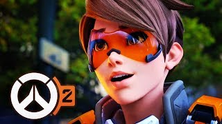 Overwatch 2 Announce Cinematic  “Zero Hour” 8k 48 FPS Remastered with Neural Network AI [upl. by Etnasa301]