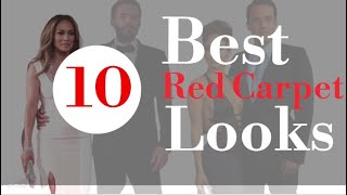 Top 10 Best red carpet looks of Jennifer Lopez and Ben Affleck [upl. by Galang615]