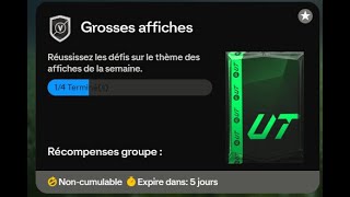 Solution Défi Grosses Affiches EA FC25 [upl. by Luing]