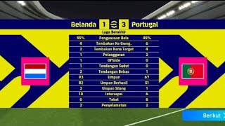 PORTUGAL VS BELANDA  EFOOTBALL 2025 [upl. by Nerraj12]